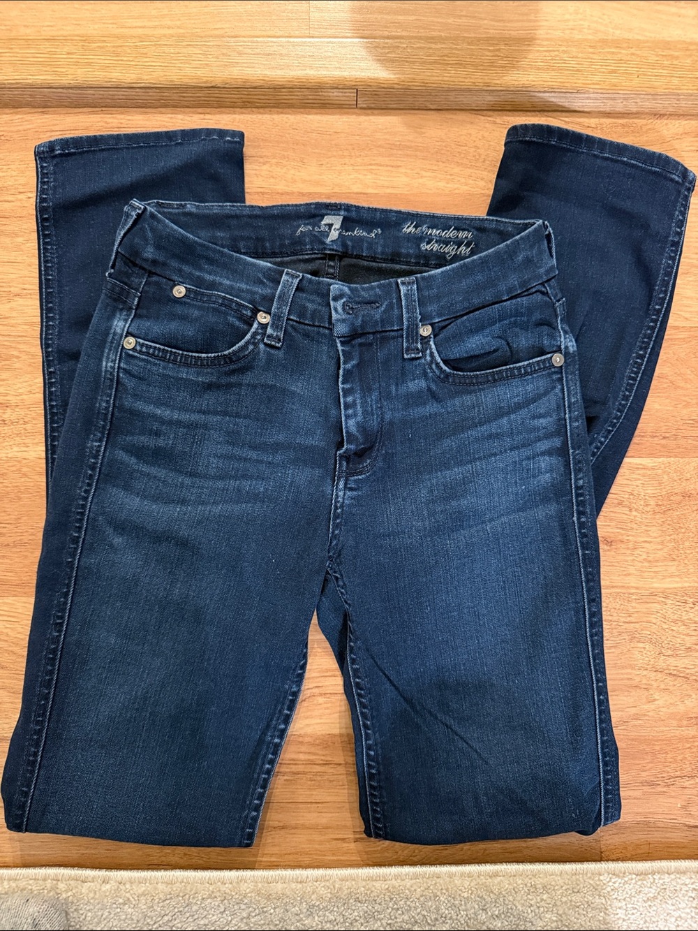 7 for all Mankind Modern Straight Jeans